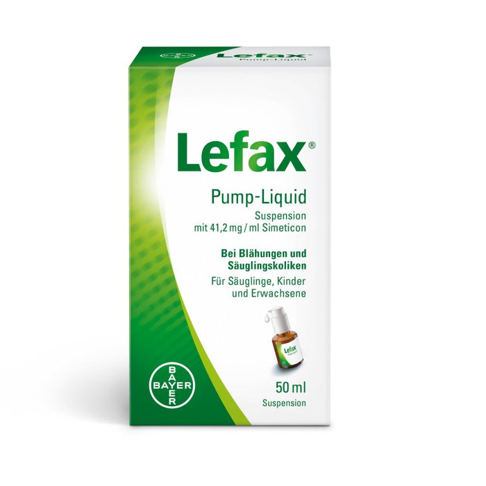 Lefax Pump-Liquid gegen Blähungen und Säuglingskoliken, 50 ml Solution