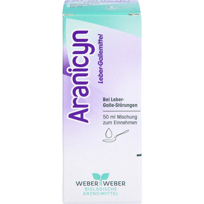 Aranicyn Leber-Gallemittel, Mischung, 50 ml MIS