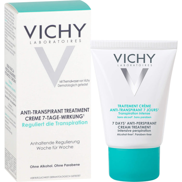 VICHY Anti-Transpirant-Treatment Creme 7-Tage-Wirkung, 30 ml Cream