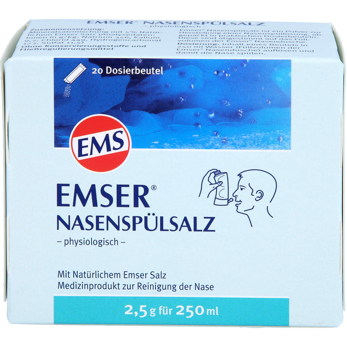 EMSER SALZ Dosierbeutel, 20 pc Sachets