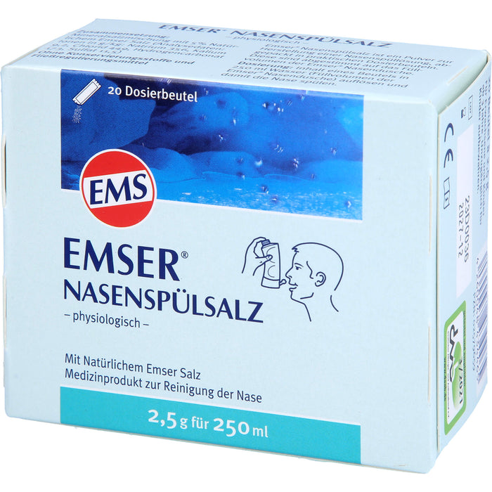 EMSER SALZ Dosierbeutel, 20 pcs. Sachets