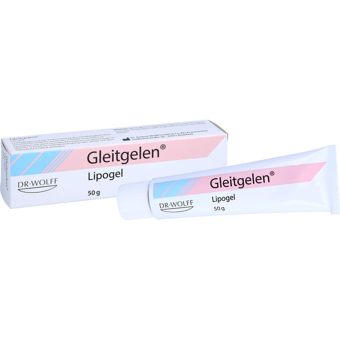 Gleitgelen Lipogel für eine bessere Gleitfähigkeit beim Geschlechtsverkehr, 50 g Gel