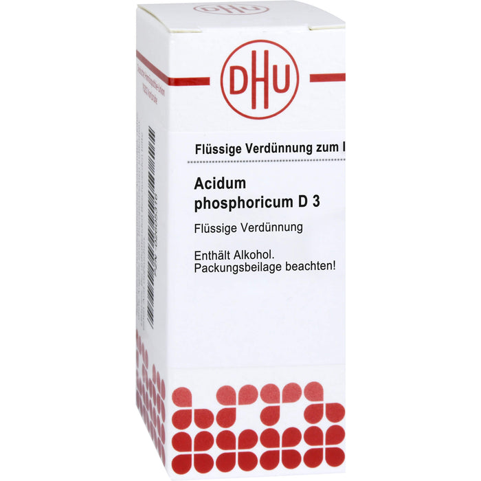 DHU Acidum phosphoricum D3 Dilution, 50 ml Lösung