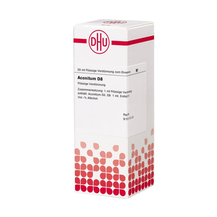 DHU Aconitum D8 Dilution, 20 ml Lösung