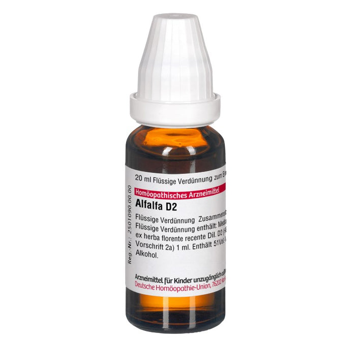 Alfalfa D2 DHU Dilution, 20 ml Lösung