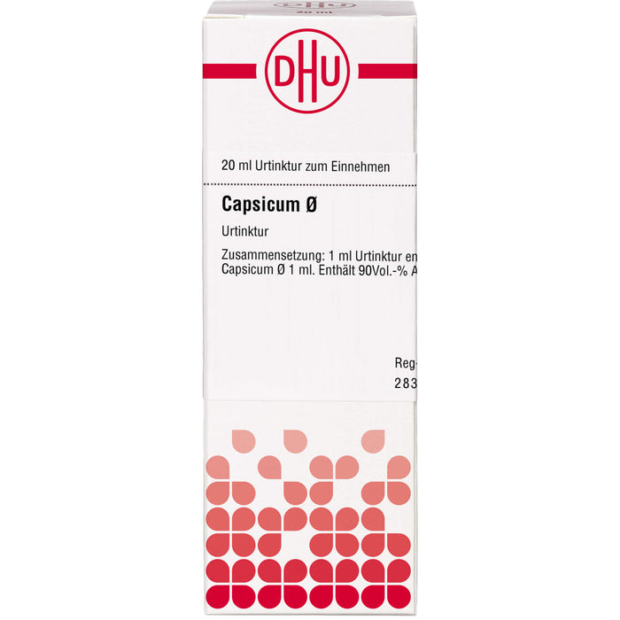 DHU Capsicum Ø Urtinktur, 20 ml Lösung