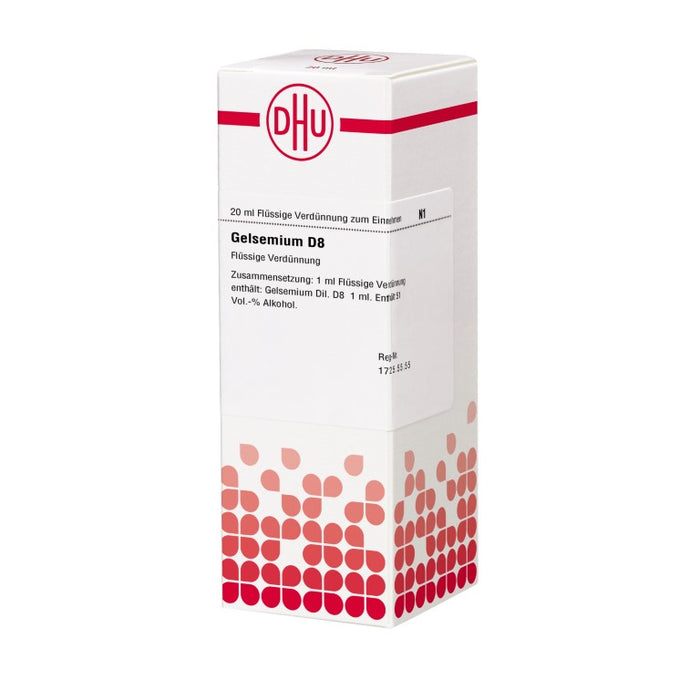 DHU Gelsemium D8 Dilution, 20 ml Lösung