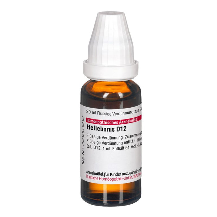 Helleborus D12 DHU Dilution, 20 ml Lösung