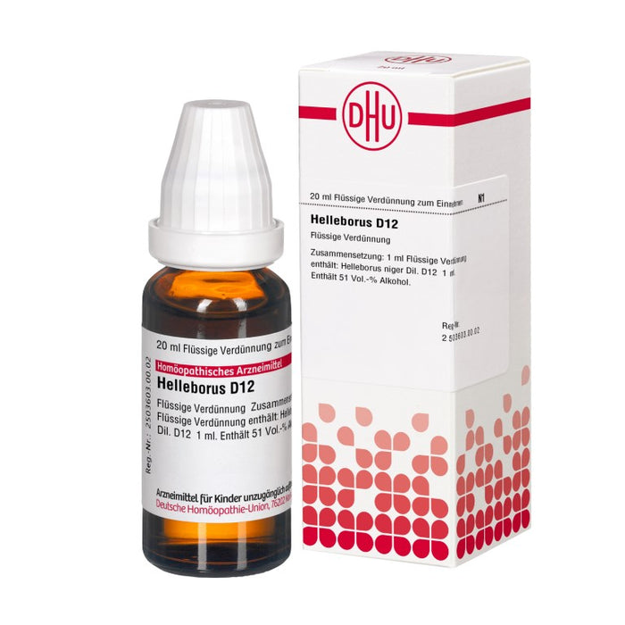 Helleborus D12 DHU Dilution, 20 ml Lösung