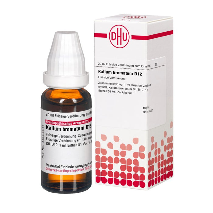 Kalium bromatum D12 DHU Dilution, 20 ml Lösung