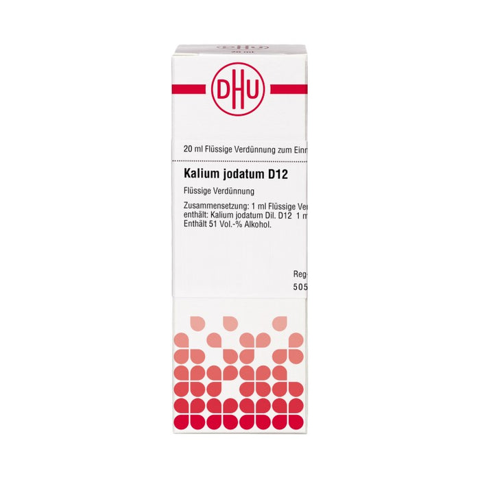 DHU Kalium jodatum D12 Dilution, 20 ml Lösung