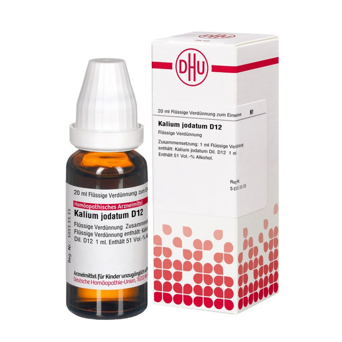 DHU Kalium jodatum D12 Dilution, 20 ml Lösung