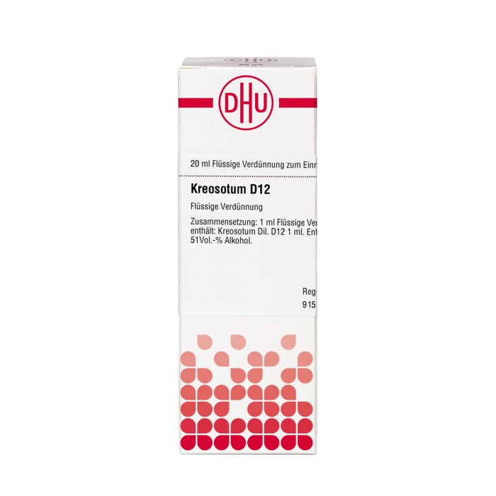 Kreosotum D12 DHU Dilution, 20 ml Lösung