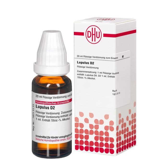 Lupulus D2 DHU Dilution, 20 ml Lösung