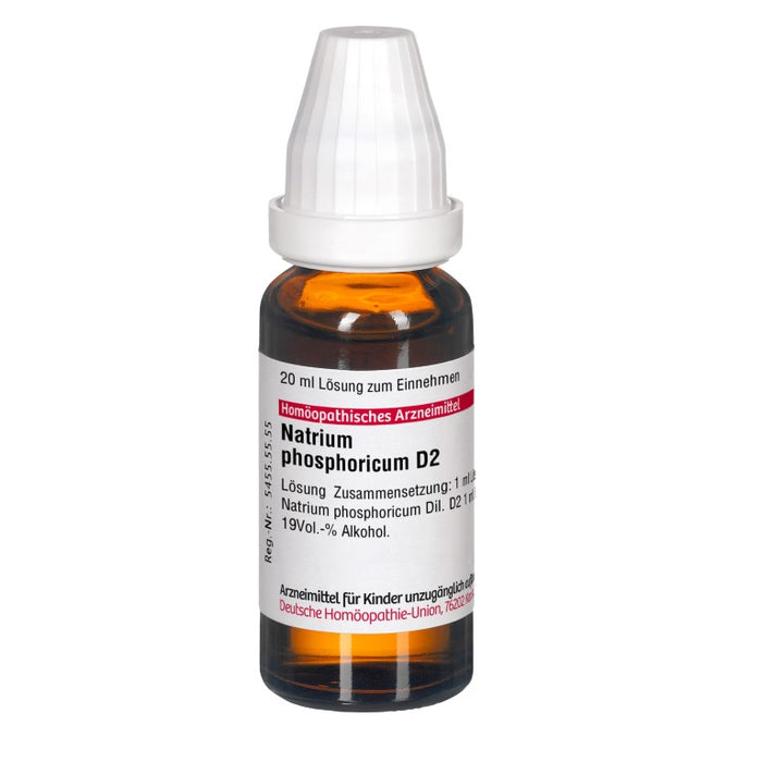 Natrium phosphoricum Urtinktur=D2 DHU, 20 ml Lösung