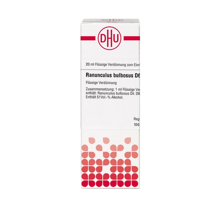 DHU Ranunculus bulbosus D6 Dilution, 20 ml Lösung