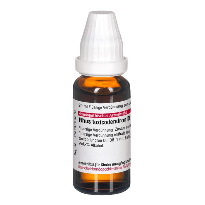 DHU Rhus toxicodendron D8 Dilution, 20 ml Lösung