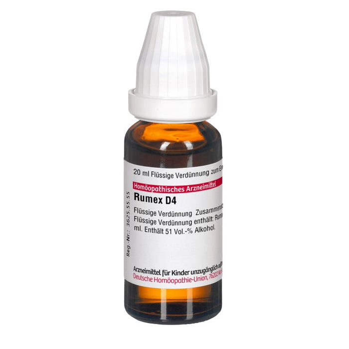 DHU Rumex D4 Dilution, 20 ml Lösung