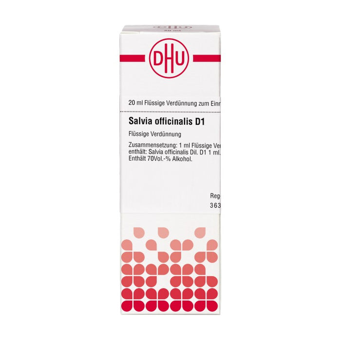 Salvia officinalis D1 DHU Dilution, 20 ml Lösung