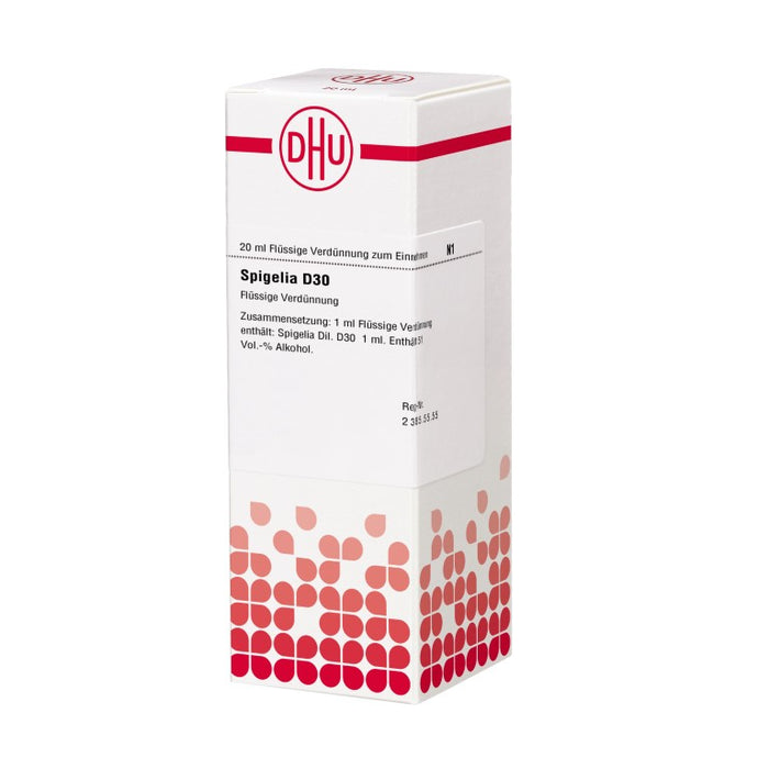 Spigelia D30 DHU Dilution, 20 ml Lösung