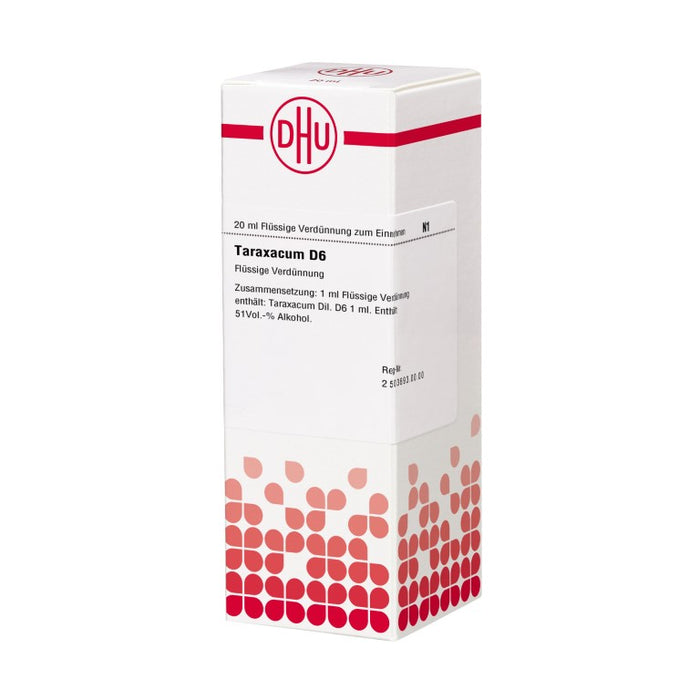 DHU Taraxacum D6 Dilution, 20 ml Lösung