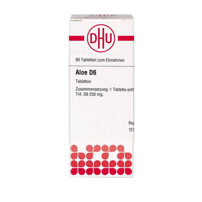 DHU Aloe D6 Tabletten, 80 pcs. Tablets