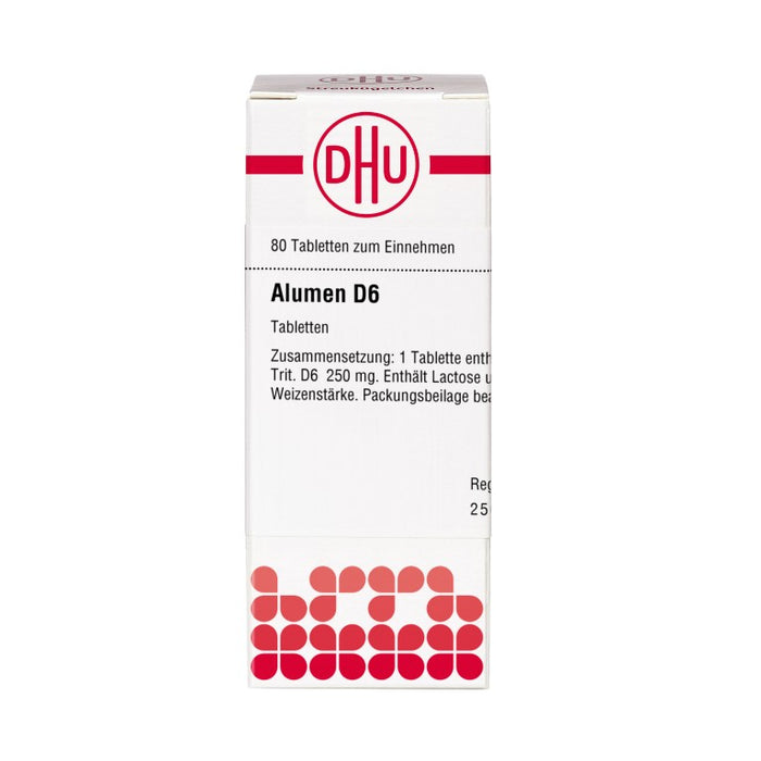 DHU Alumen D6 Tabletten, 80 pc Tablettes