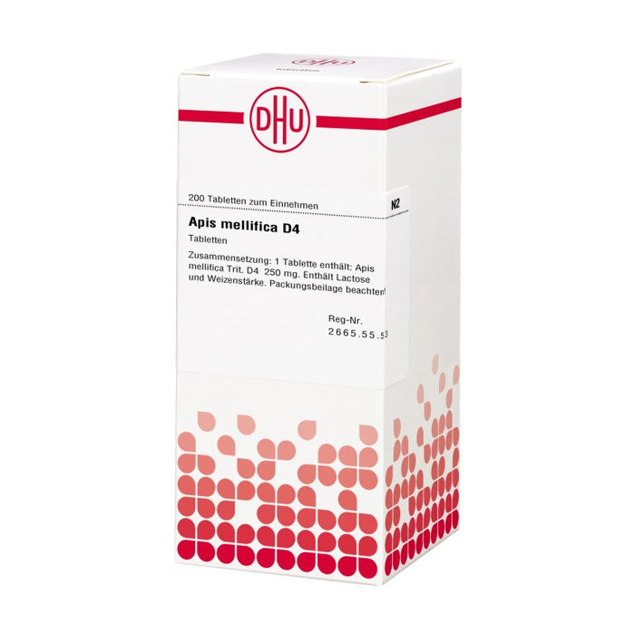 DHU Apis mellifica D4 Tabletten, 200 St. Tabletten