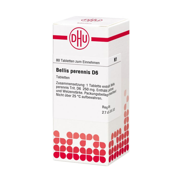 DHU Bellis perennis D6 Tabletten, 80 pc Tablettes