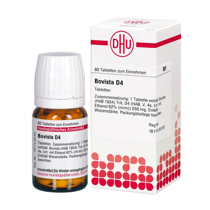 Bovista D4 DHU Tabletten, 80 St. Tabletten