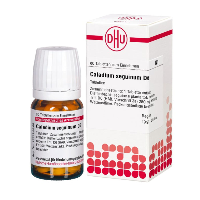 DHU Caladium seguinum D6 Tabletten, 80 pcs. Tablets