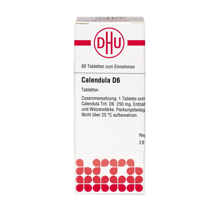 Calendula D6 DHU Tabletten, 80 St. Tabletten