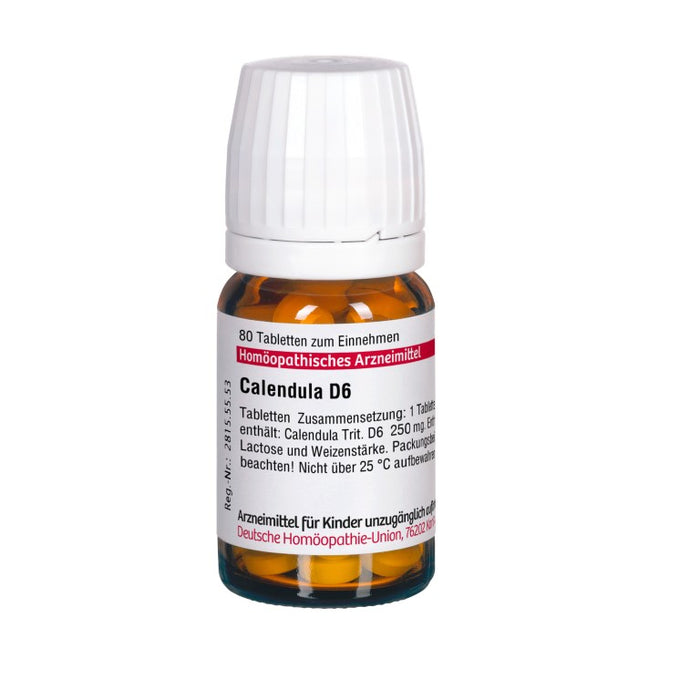 Calendula D6 DHU Tabletten, 80 St. Tabletten