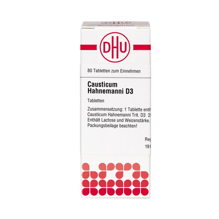 DHU Causticum Hahnemanni D3 Tabletten, 80 St. Tabletten