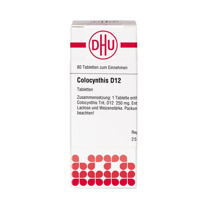 DHU Colocynthis D12 Tabletten, 80 St. Tabletten