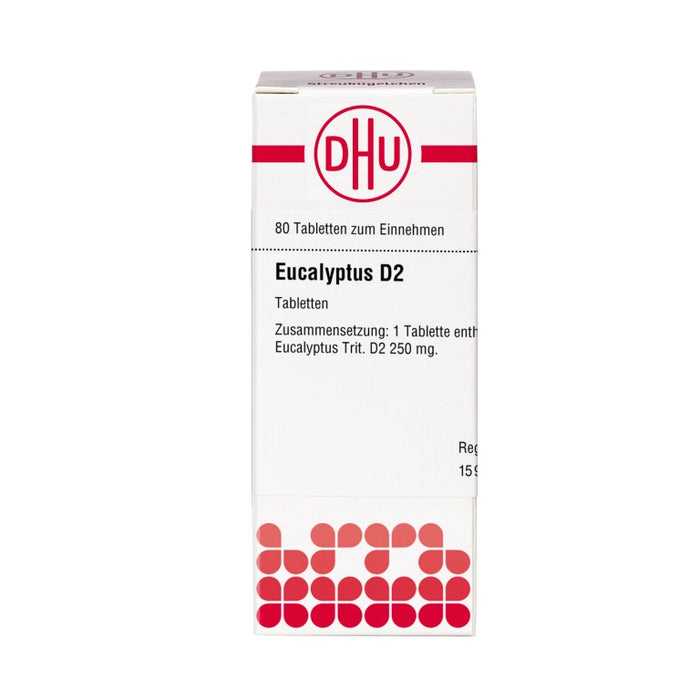 DHU Eucalyptus D2 Tabletten, 80 St. Tabletten