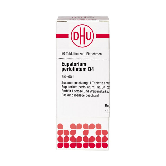 Eupatorium perfoliatum D4 DHU Tabletten, 80 St. Tabletten