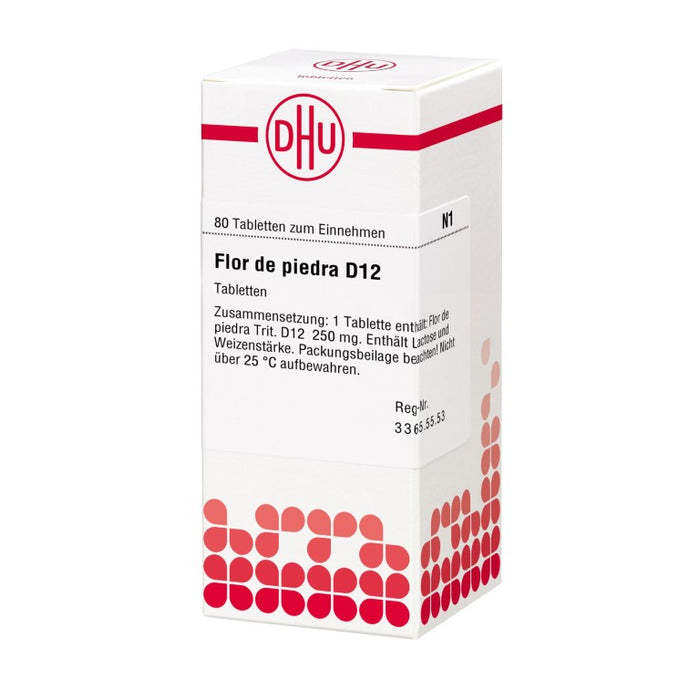 DHU Flor de Piedra D12 Tabletten, 80 pc Tablettes