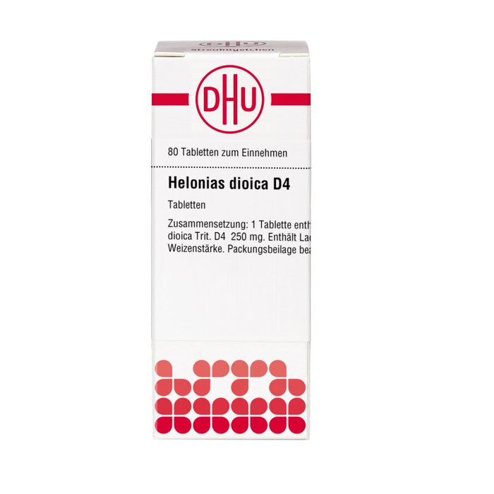 Helonias dioica D4 DHU Tabletten, 80 St. Tabletten