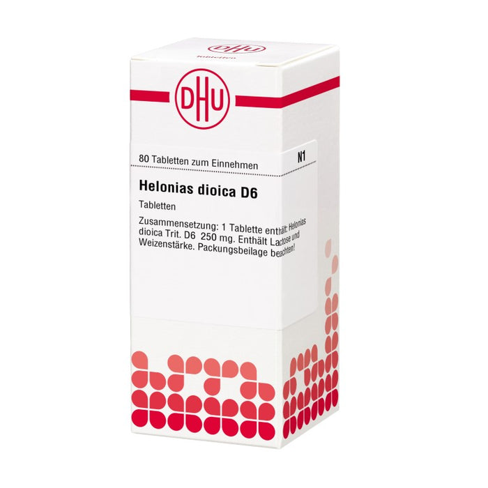 DHU Helonias dioica D6 Tabletten, 80 pcs. Tablets