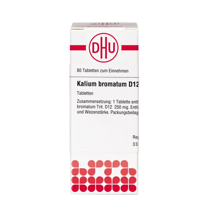 DHU Kalium bromatum D12 Tabletten, 80 pc Tablettes