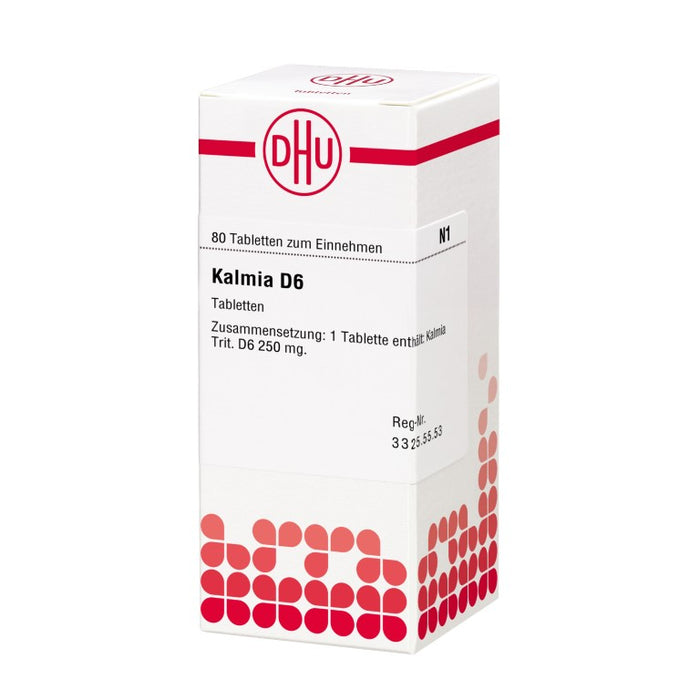 DHU Kalmia D6 Tabletten, 80 pc Tablettes