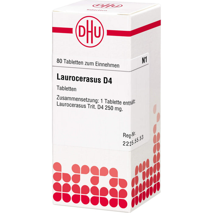 DHU Laurocerasus D4 Tabletten, 80 St. Tabletten