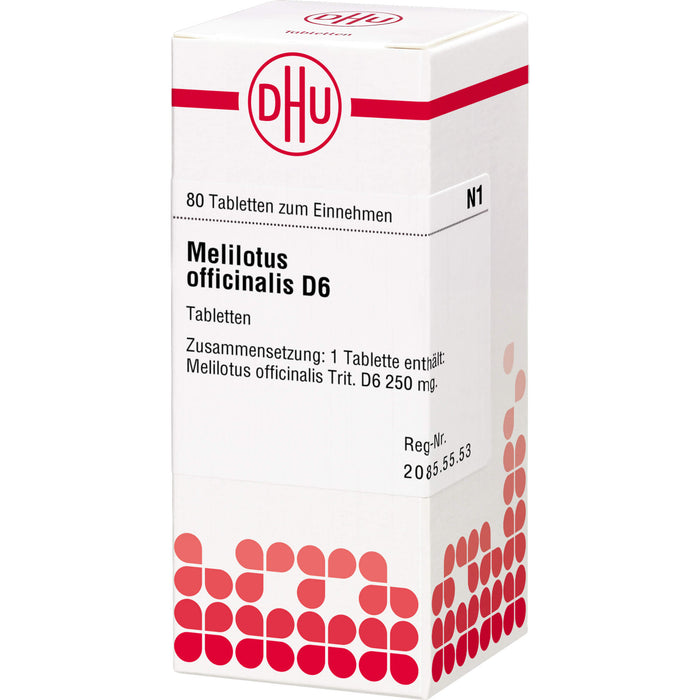 DHU Melilotus officinalis D6 Tabletten, 80 pcs. Tablets