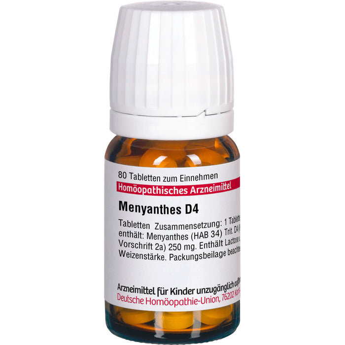 Menyanthes D4 DHU Tabletten, 80 St. Tabletten