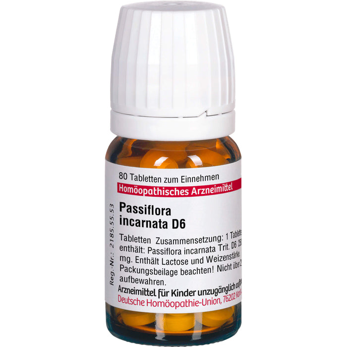 DHU Passiflora incarnata D6 Tabletten, 80 St. Tabletten