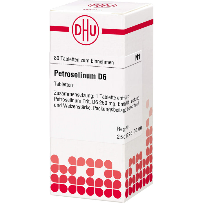 DHU Petroselinum D6 Tabletten, 80 St. Tabletten