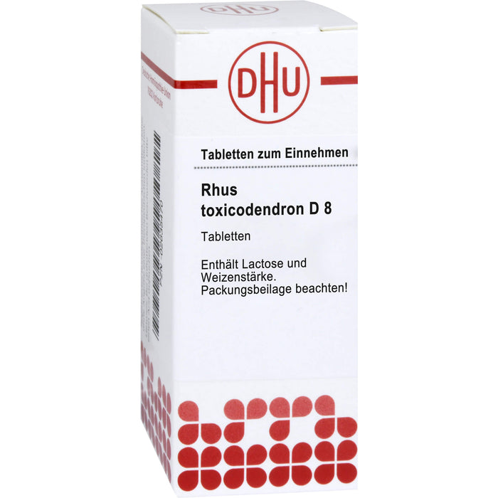 DHU Rhus toxicodendron D8 Tabletten, 80 pcs. Tablets