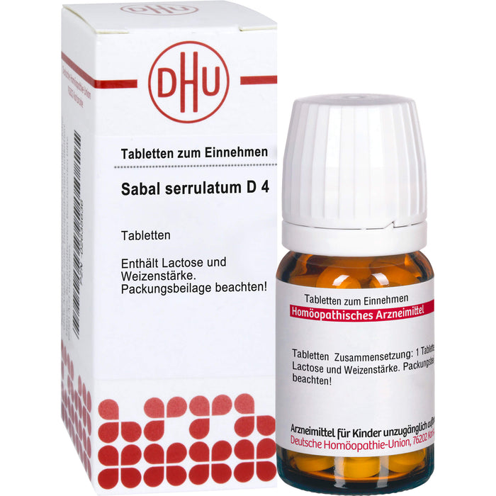 DHU Sabal serrulatum D4 Tabletten, 80 St. Tabletten