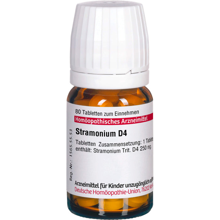 DHU Stramonium D4 Tabletten, 80 St. Tabletten